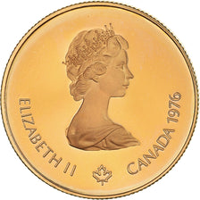 Moneda, Canadá, Elizabeth II, 1976 Montreal Olympics, 100 Dollars, 1976