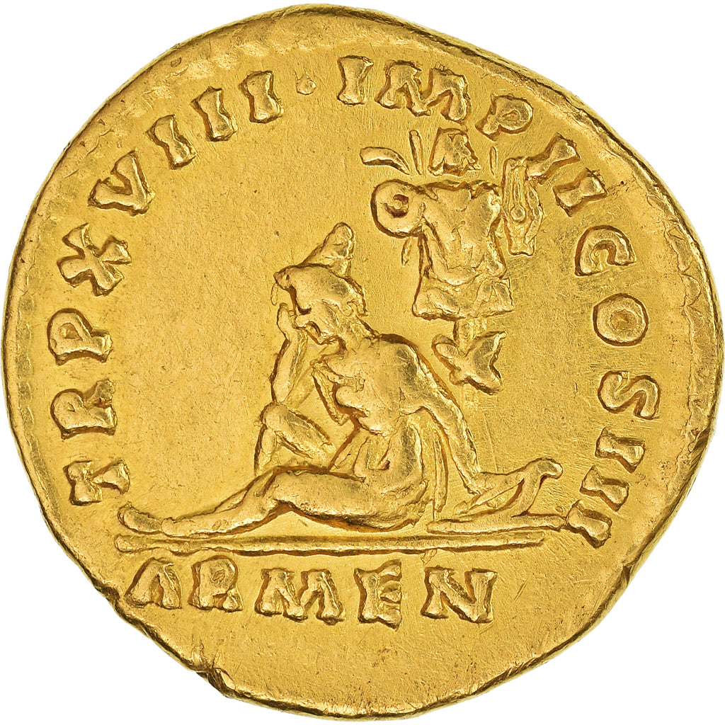 Coin, Marcus Aurelius, Aureus, 164, Rome, Rare, EF(40-45), Gold, Calicó:1813