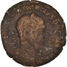 Moneta, Trajan Decius, As, 249-251, Rome, MB, Bronzo, RIC:120a