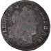 Coin, France, LORRAINE, Leopold I, Liard, 1728, Nancy, F(12-15), Copper