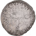 Moneda, Francia, Henri II, Douzain aux croissants, 1553, Paris, BC+, Vellón