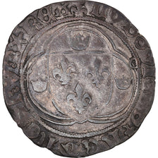 Münze, Frankreich, Louis XII, Grand blanc à la couronne, Toulouse, S+, Billon