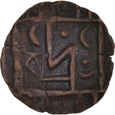 Coin, Bhutan, 1/2 Rupee, Deb, 1835-1910, EF(40-45), Copper