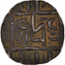 Coin, Bhutan, 1/2 Rupee, Deb, 1835-1910, EF(40-45), Copper