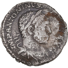 Münze, Elagabalus, Denarius, 220-221, Rome, S+, Silber, RIC:46