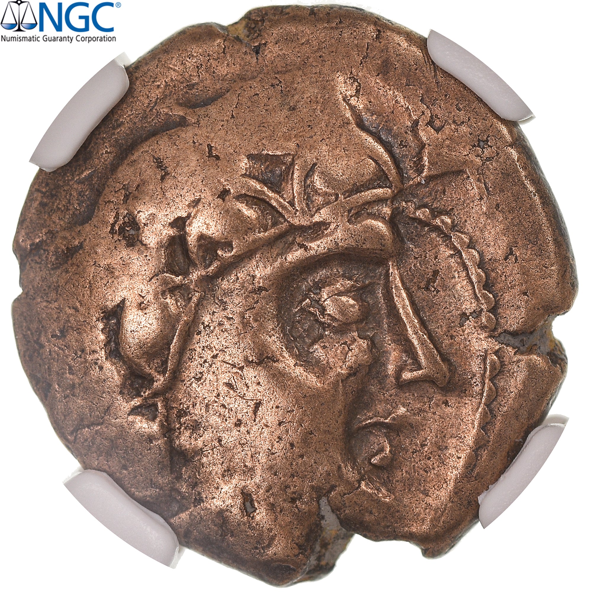Moneta, Pictones, Stater, Ist century BC, gradacja, NGC, VF 4/5-4/5, VF(30-35)