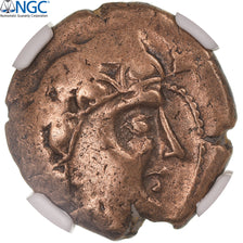 Münze, Pictones, Stater, Ist century BC, graded, NGC, VF 4/5-4/5, S+, Electrum