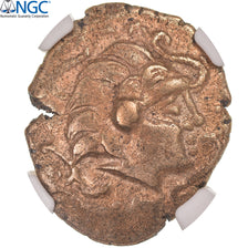 Coin, Pictones, Stater, Ist century BC, graded, NGC, Ch VF 4/5-3/5, VF(30-35)