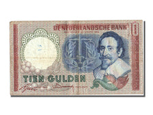 Netherlands, 10 Gulden, 1953, KM #85, 1953-03-23, VF(30-35), CET