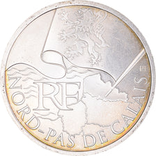 France, 10 Euro, Nord-Pas de Calais, Euros des régions, 2010, Paris, Iridescent