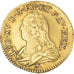 Coin, France, Louis XV, Louis d'or aux lunettes, 1727, Orléans, EF(40-45)