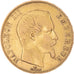 Moneda, Francia, Napoleon III, 50 Francs, 1859, Paris, BC+, Oro, KM:785.1