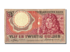 Netherlands, 25 Gulden, 1955, KM #87, 1955-04-10, EF(40-45), EB