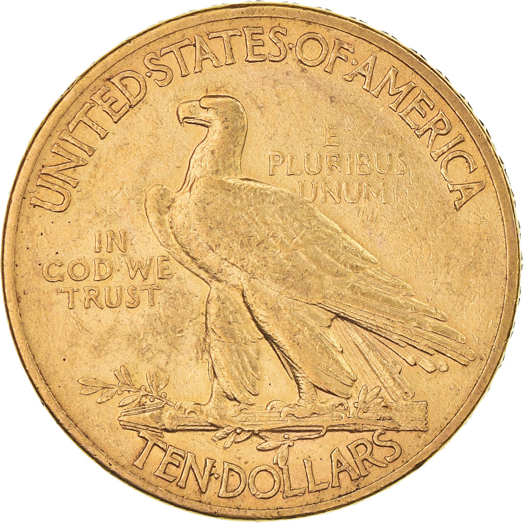Moeda, Estados Unidos da América, Indian Head, $10, Eagle, 1913, Philadelphia