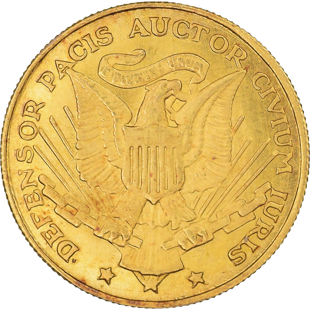 United States, Token, John F. Kennedy and Robert F. Kennedy, MS(63), Gold