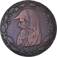Coin, Great Britain, Wales, Paris Miners, Halfpenny Token, 1791, VF(20-25)