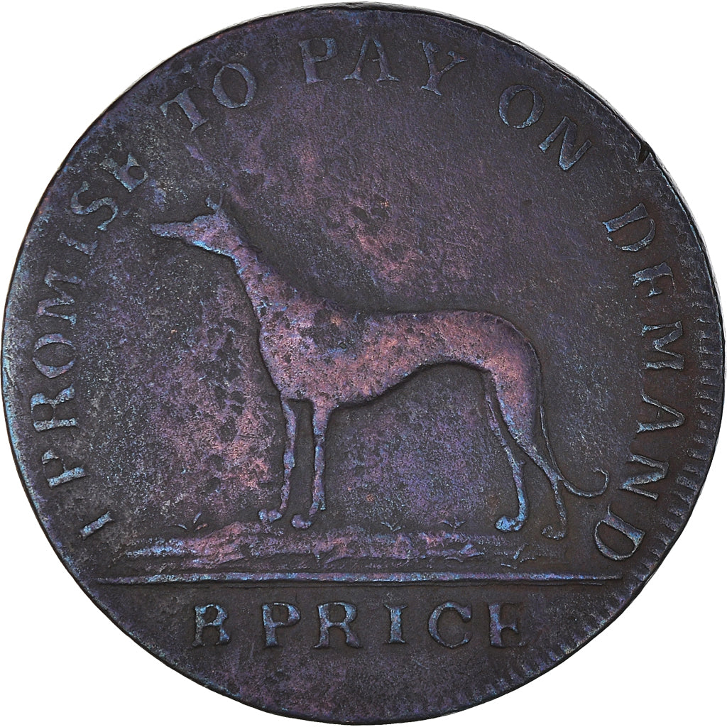 Coin, Great Britain, Middlesex, Hendon, Halfpenny Token, 1794, VF(20-25)