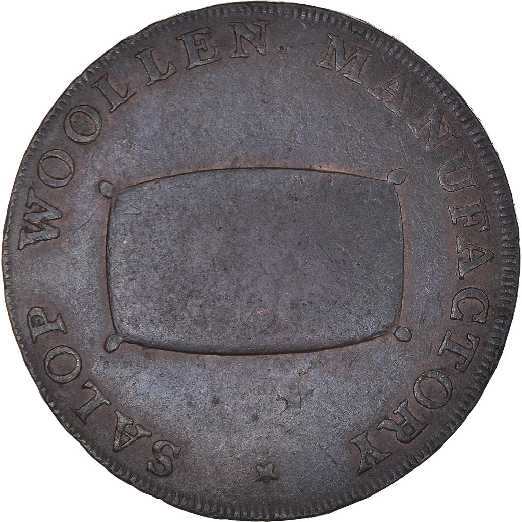 Coin, Great Britain, Wales, Halfpenny Token, Anglesey, Mule, VF(30-35), Copper