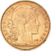 Moeda, França, Marianne, 10 Francs, 1909, Paris, EF(40-45), Dourado, KM:846