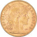 Moeda, França, Marianne, 10 Francs, 1909, Paris, AU(50-53), Dourado, KM:846