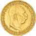 Moneda, Austria, Franz Joseph I, 10 Corona, 1912, Official restrike, EBC+, Oro