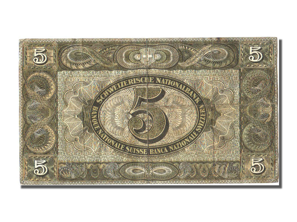 Svizzera, 5 Franken, 1942, 1942-12-04, MB