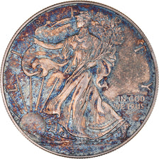 Moneda, Estados Unidos, Silver Eagle, Dollar, 2015, Iridescent toning, SC, Plata