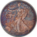 Coin, United States, Silver Eagle, Dollar, 2014, Iridescent toning, MS(63)