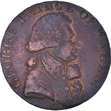 Coin, Great Britain, National Series, Halfpenny Token, Middlesex, EF(40-45)
