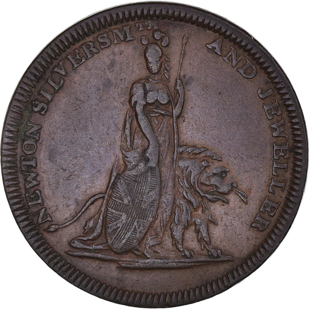Moneda, Gran Bretaña, Norfolk, Francis Newton, Halfpenny Token, 1811, Norwich