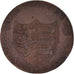 Coin, Great Britain, Kent, Halfpenny Token, Sandwich, EF(40-45), Copper