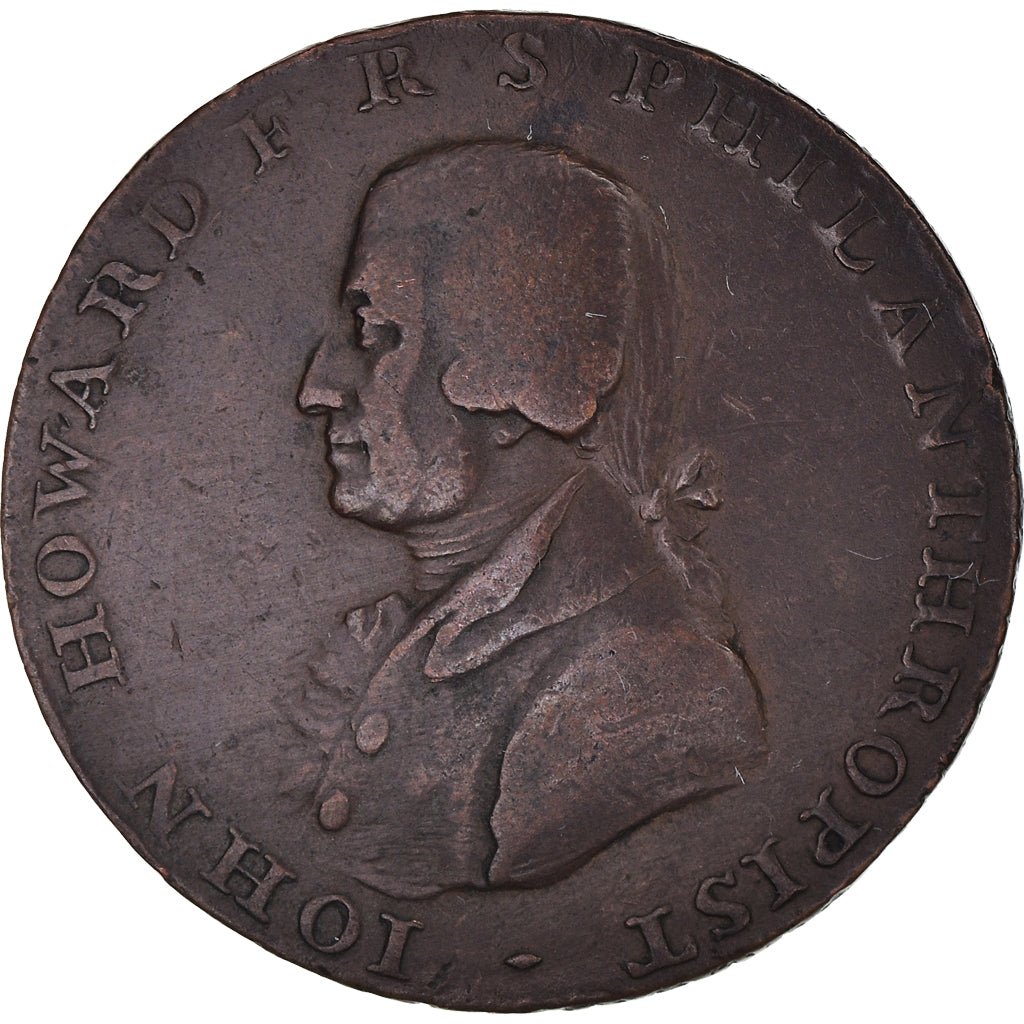 Coin, Great Britain, Hampshire, Halfpenny Token, 1794, Portsmouth, EF(40-45)