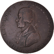 Coin, Great Britain, Hampshire, Halfpenny Token, 1794, Portsmouth, EF(40-45)