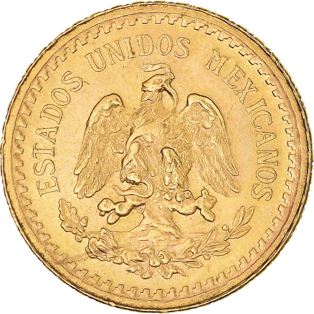 Münze, Mexiko, 2-1/2 Pesos, 1945, Mexico City, VZ+, Gold, KM:463