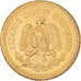Münze, Mexiko, 2-1/2 Pesos, 1945, Mexico City, VZ+, Gold, KM:463