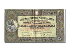 Svizzera, 5 Franken, 1951, 1951-02-22, MB