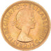 Coin, Great Britain, Elizabeth II, Sovereign, 1964, MS(63), Gold, KM:908