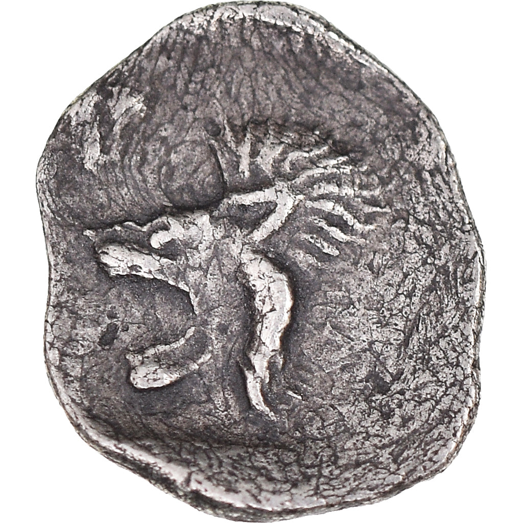 Moneta, Mysia, Hemiobol, 450-400 BC, Kyzikos, BB, Argento, SNG-France:386