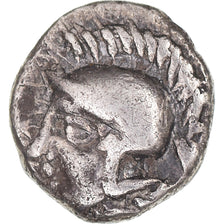 Coin, Aeolis, Hemiobol, 450-400 BC, Elaia, EF(40-45), Silver, SNG-Cop:164