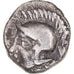 Coin, Aeolis, Hemiobol, 450-400 BC, Elaia, EF(40-45), Silver, SNG-Cop:164