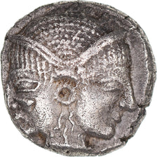Moneda, Mysia, Diobol, 390-330 BC, Lampsakos, MBC, Plata, SNG-France:1195