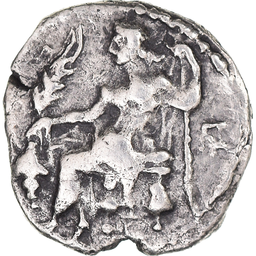Moeda, Licónia, Obol, 324/3 BC, Laranda, EF(40-45), Prata, SNG Levante:225