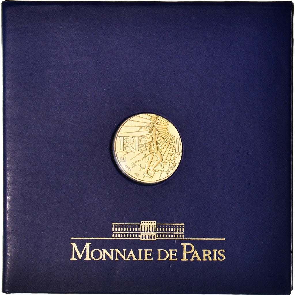 Francia, 100 Euro, Monnaie de Paris, La Semeuse, 2009, Paris, FDC, Oro
