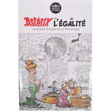 Francia, Monnaie de Paris, 10 Euro, Astérix Égalité (La zizanie), 2015