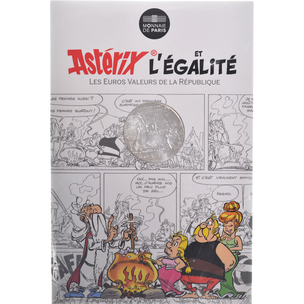 France, Monnaie de Paris, 10 Euro, Astérix Égalité (Le devin - Panoramix)