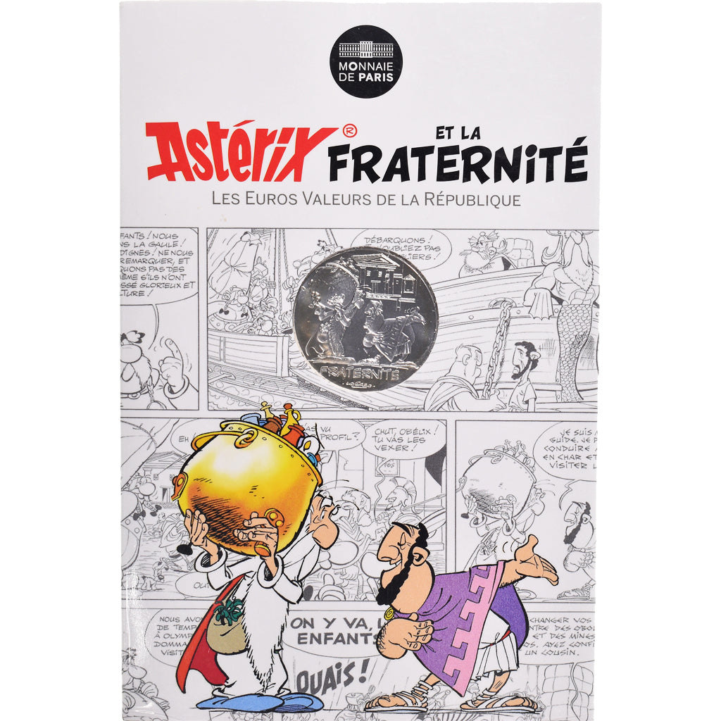 Frankreich, Monnaie de Paris, 10 Euro, Astérix Fraternité (Jeux Olympiques)