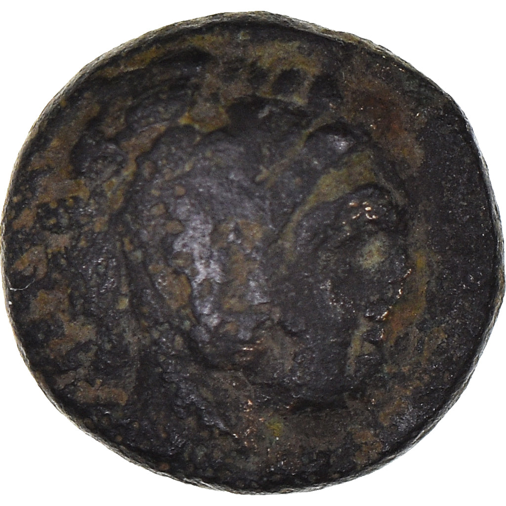 Coin, Mysia, Bronze Æ, 310-282 BC, Pergamon, VF(30-35), Silver, SNG-Cop:323-4
