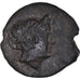 Munten, Mysië, Bronze Æ, 3rd century BC, Kyzikos, Overstriking, ZF, Bronzen