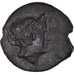 Moneda, Mysia, Bronze Æ, 3rd century BC, Kyzikos, Overstriking, MBC, Bronce