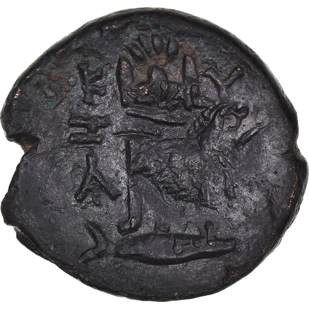 Munten, Mysië, Bronze Æ, 3rd century BC, Kyzikos, Overstriking, ZF, Bronzen
